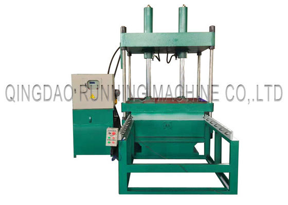 jakość  1000 * 1000mm Rubber Tiles Making Machine, Rubber Powder Tile Molding Press Machine fabryka